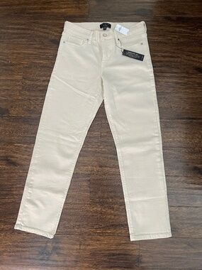 Banana Republic Off-White Cream Slim Straight Jeans - NWT